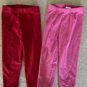 Hanna Andersson leggings 2t